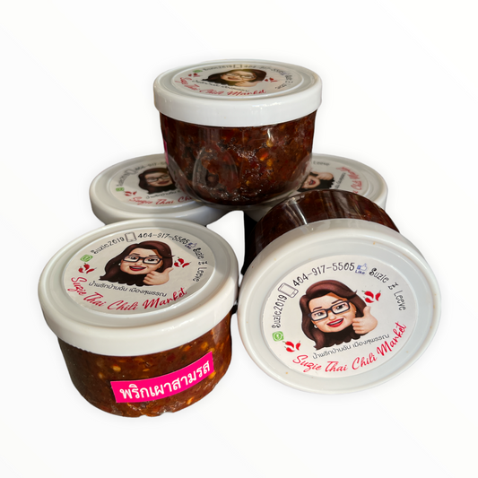น้ำพริกเผาสามรส Chili Paste (Delight)